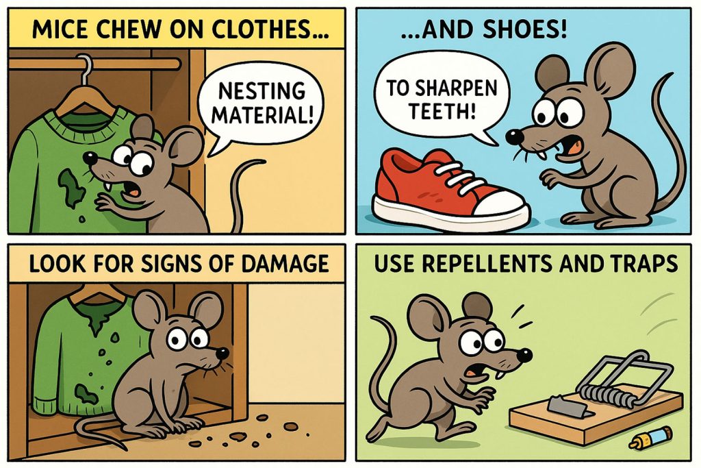 Do Mice Eat Clothes & Shoes?