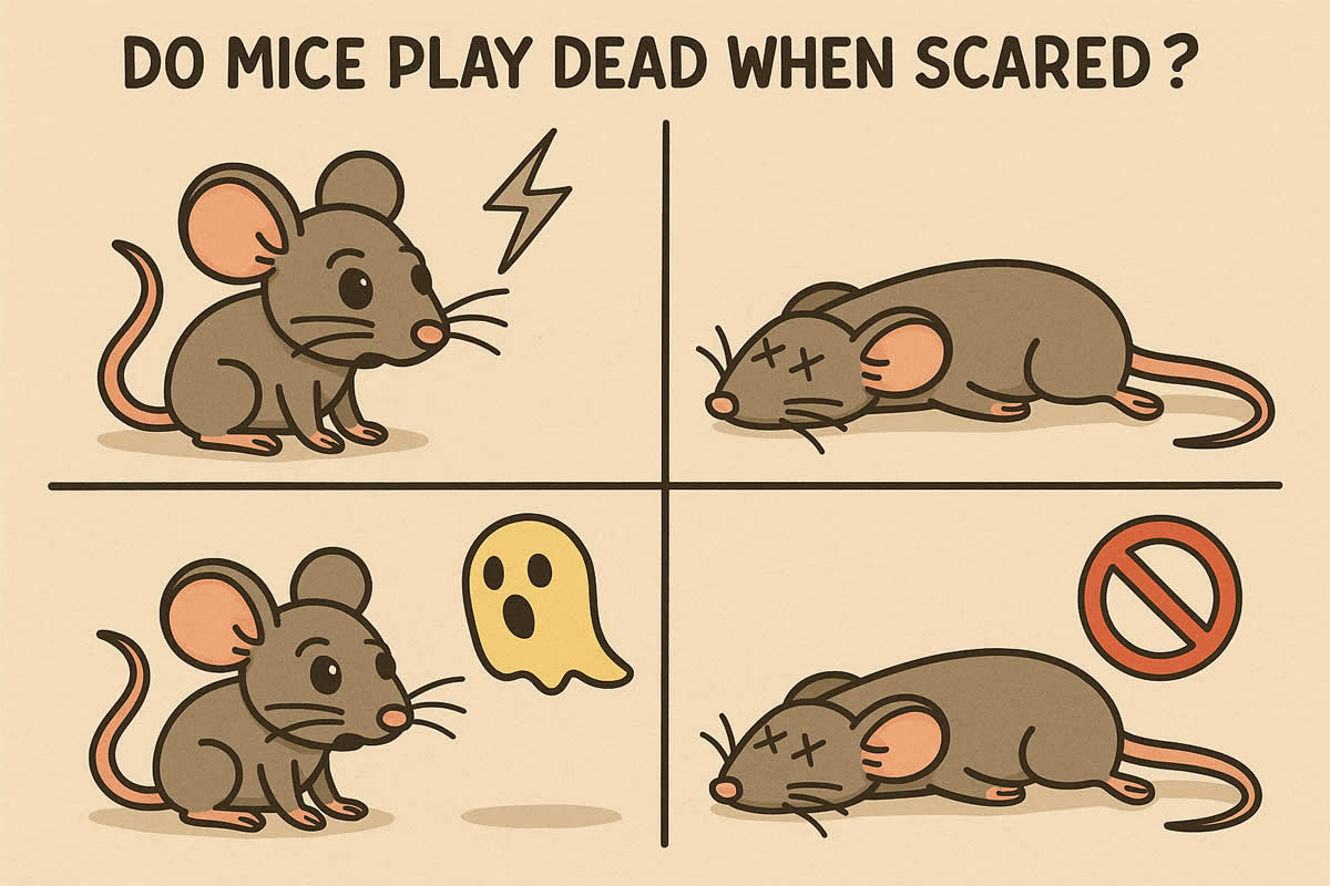 Do Mice Play Dead When Scared?