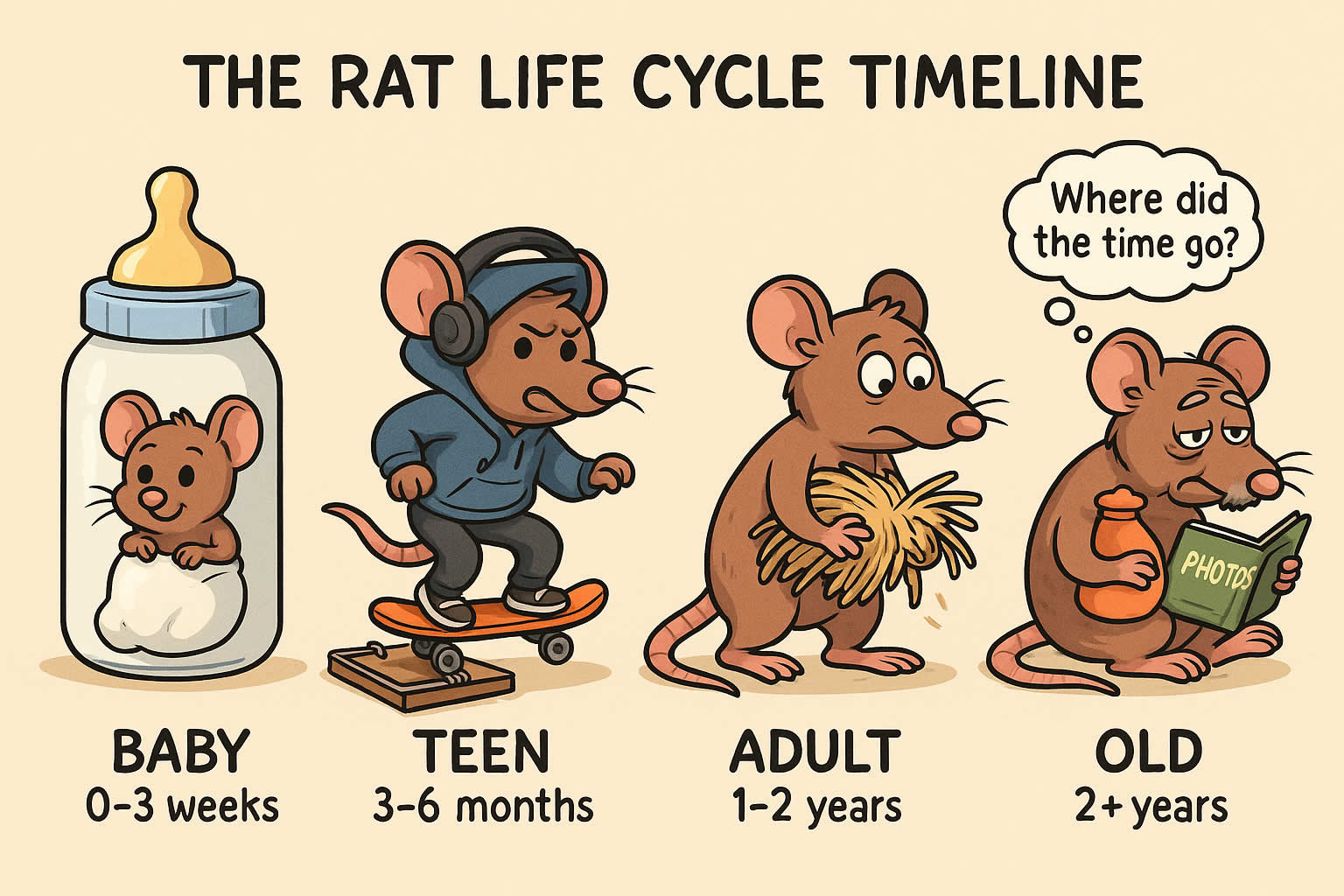 How Long Do Rats Live?