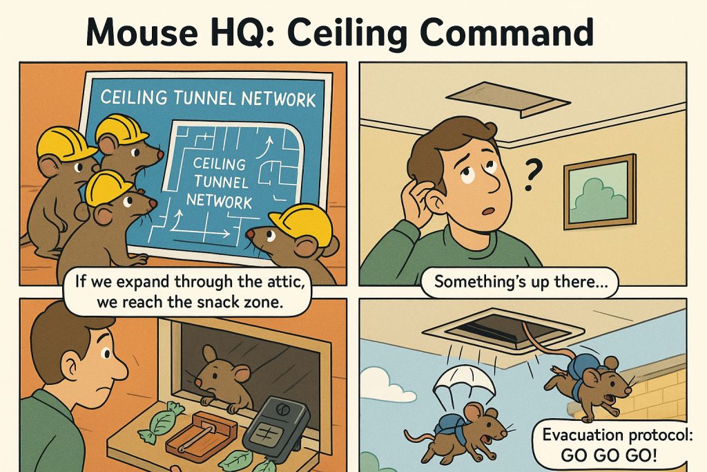 How To Get Rid Of Mice In The Ceiling?
