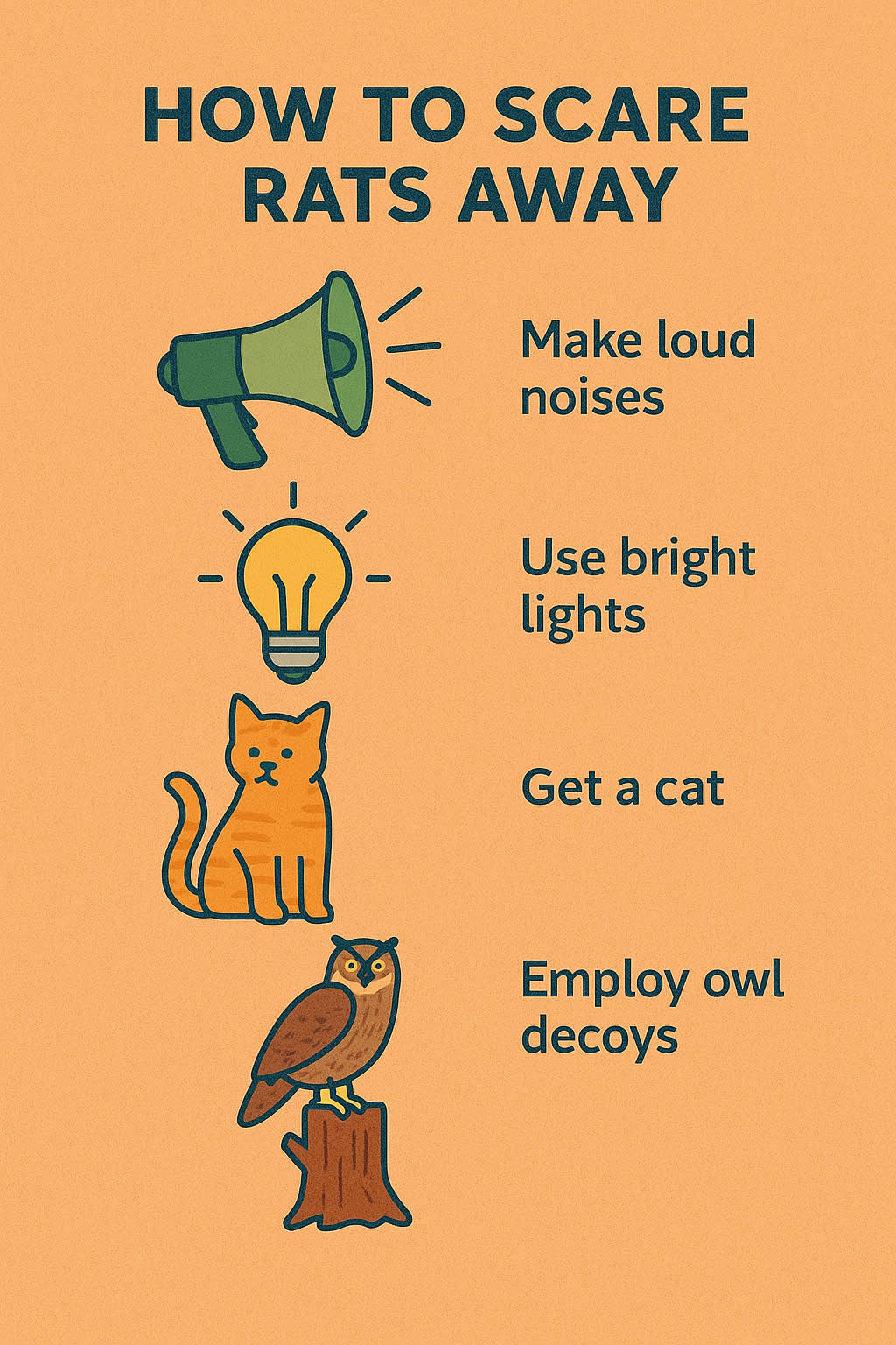 How To Scare Rats Away