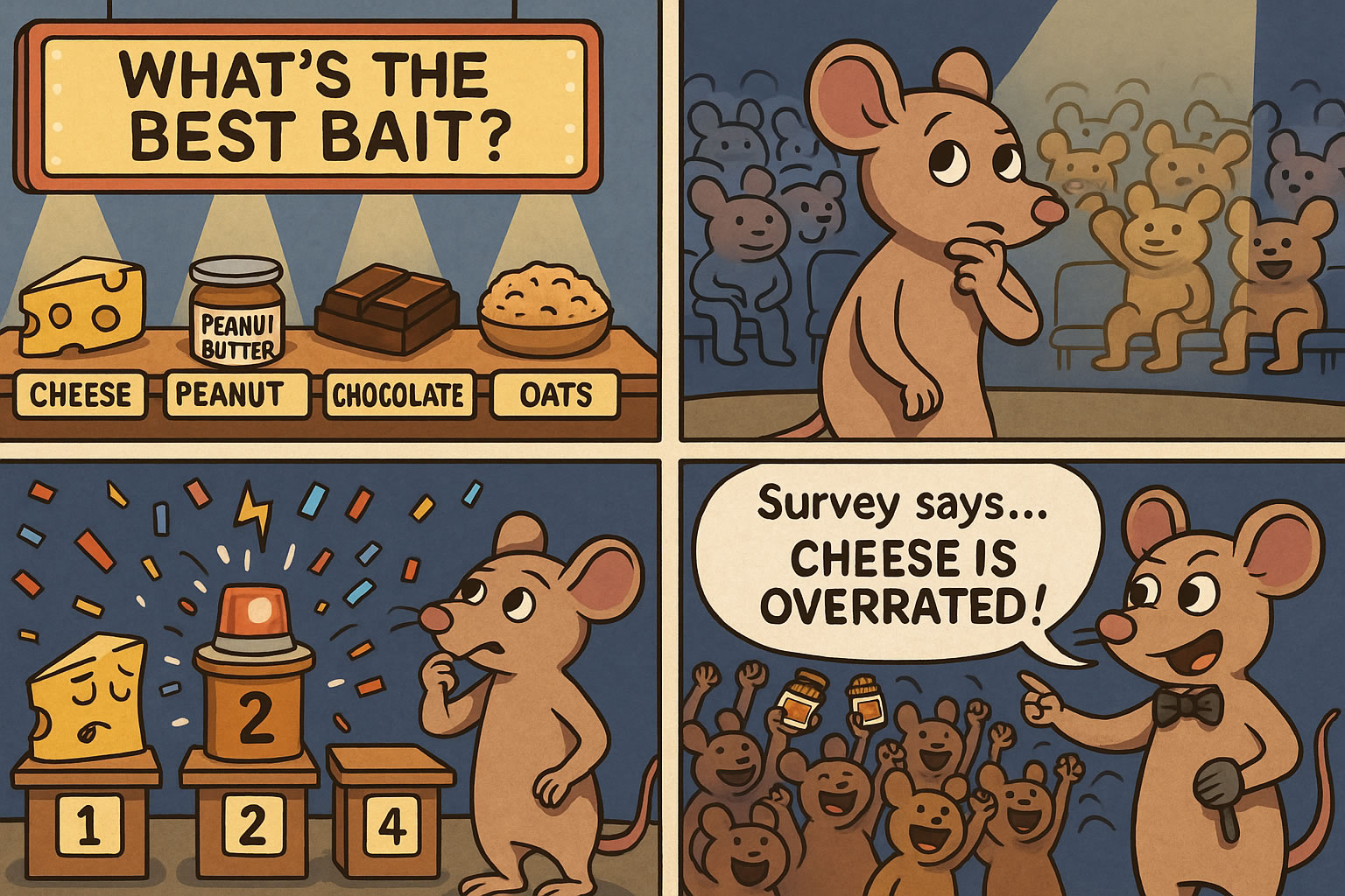 Do Mice Like Cheese?