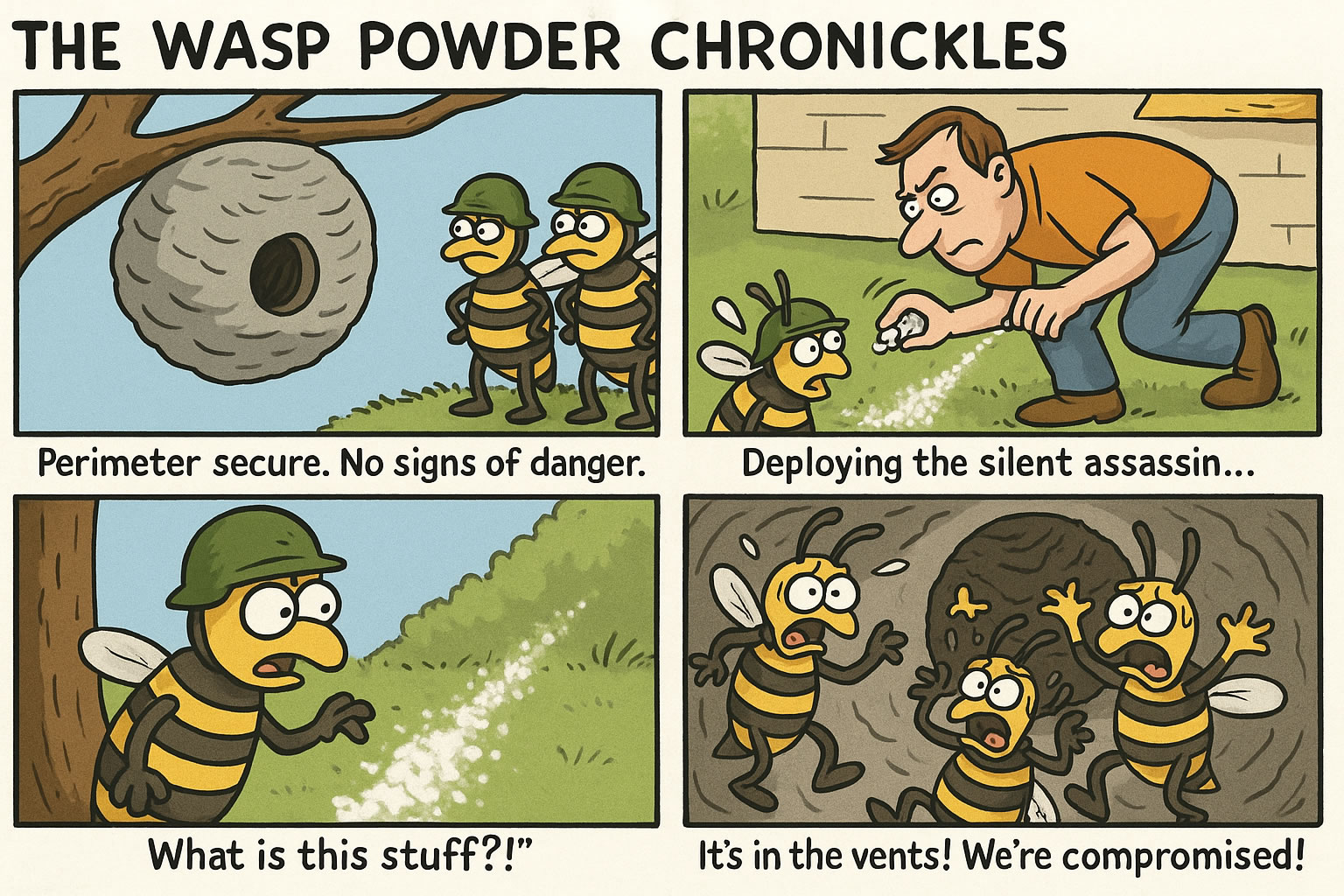 How Does Wasp Powder Work?
