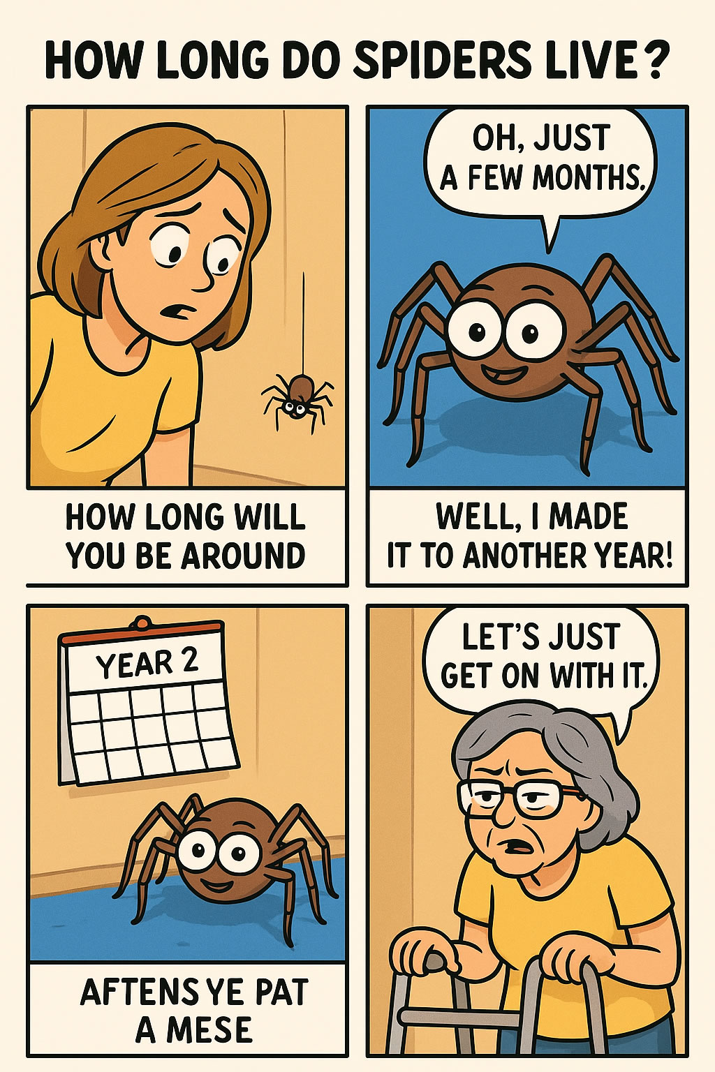 How Long Do Spiders Live?