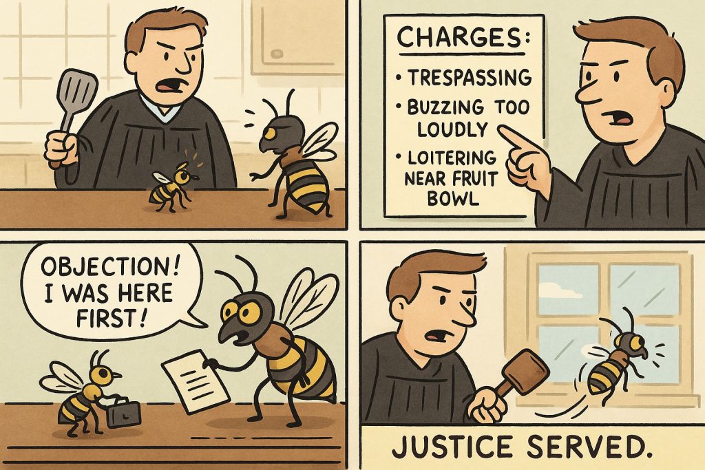 How To Get A Wasp Out Of Your House