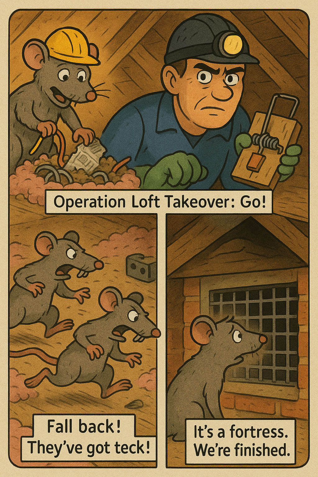 How To Get Rid Of Rats In The Attic