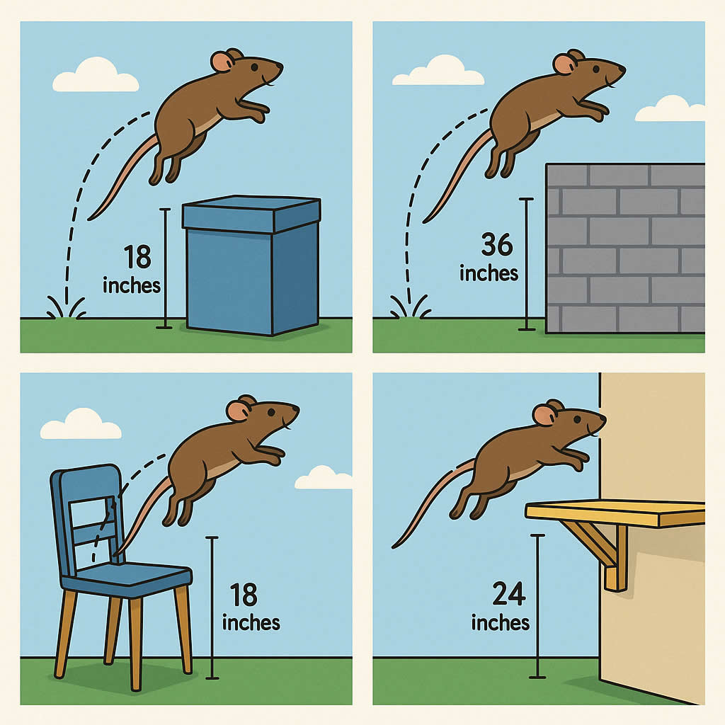 How High Can Rats Jump?