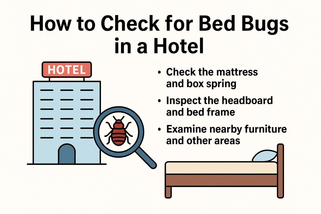 How to Check for Bed Bugs in a Hotel