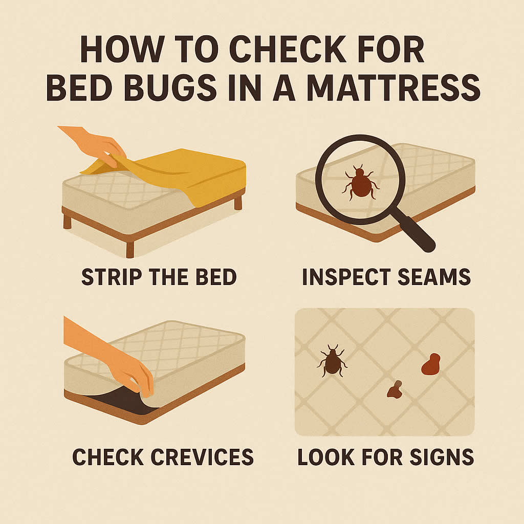 How to Check for Bed Bugs in a Mattress?