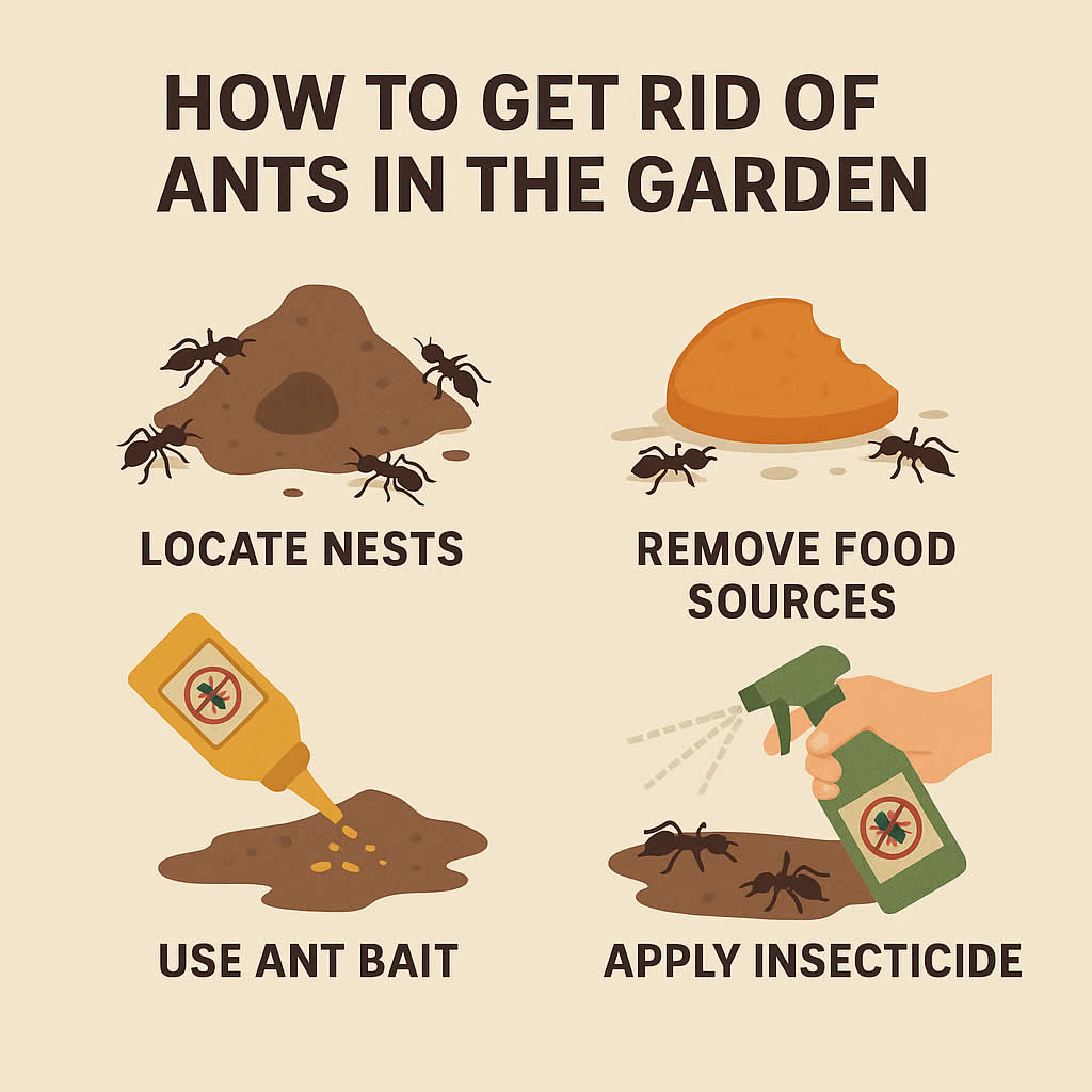 How to Get Rid of Ants in the Garden
