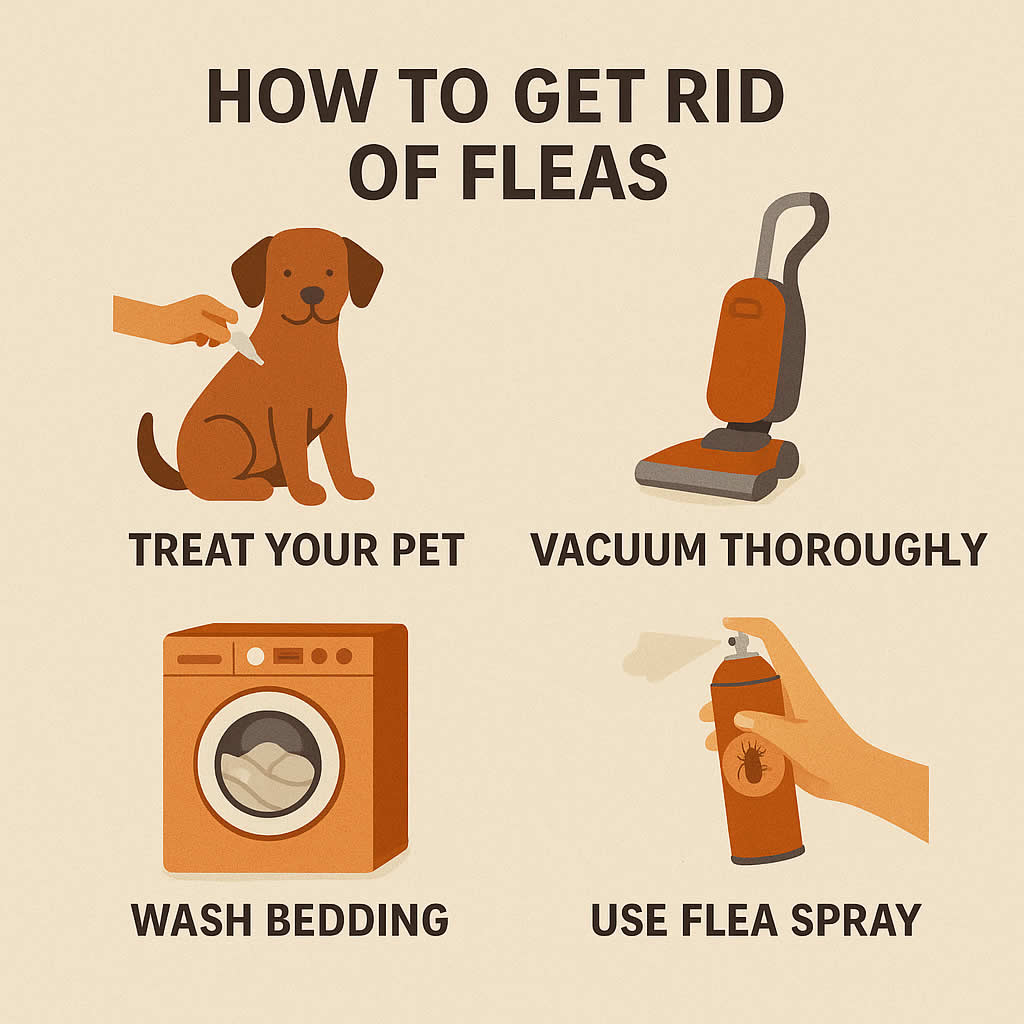 How to Get Rid of Fleas?