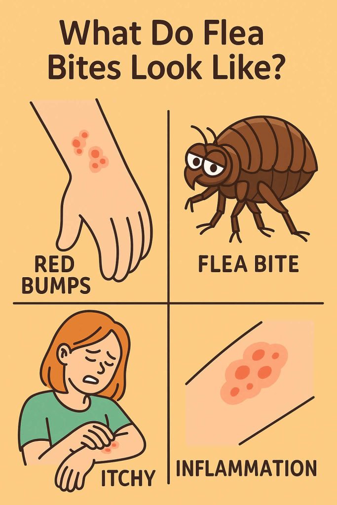 What Do Flea Bites Look Like?