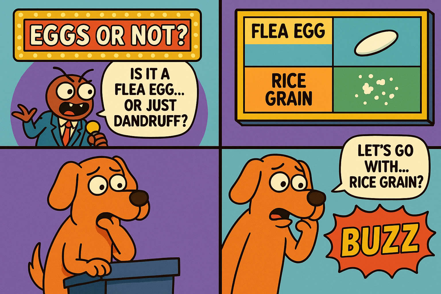 What Do Flea Eggs Look Like?