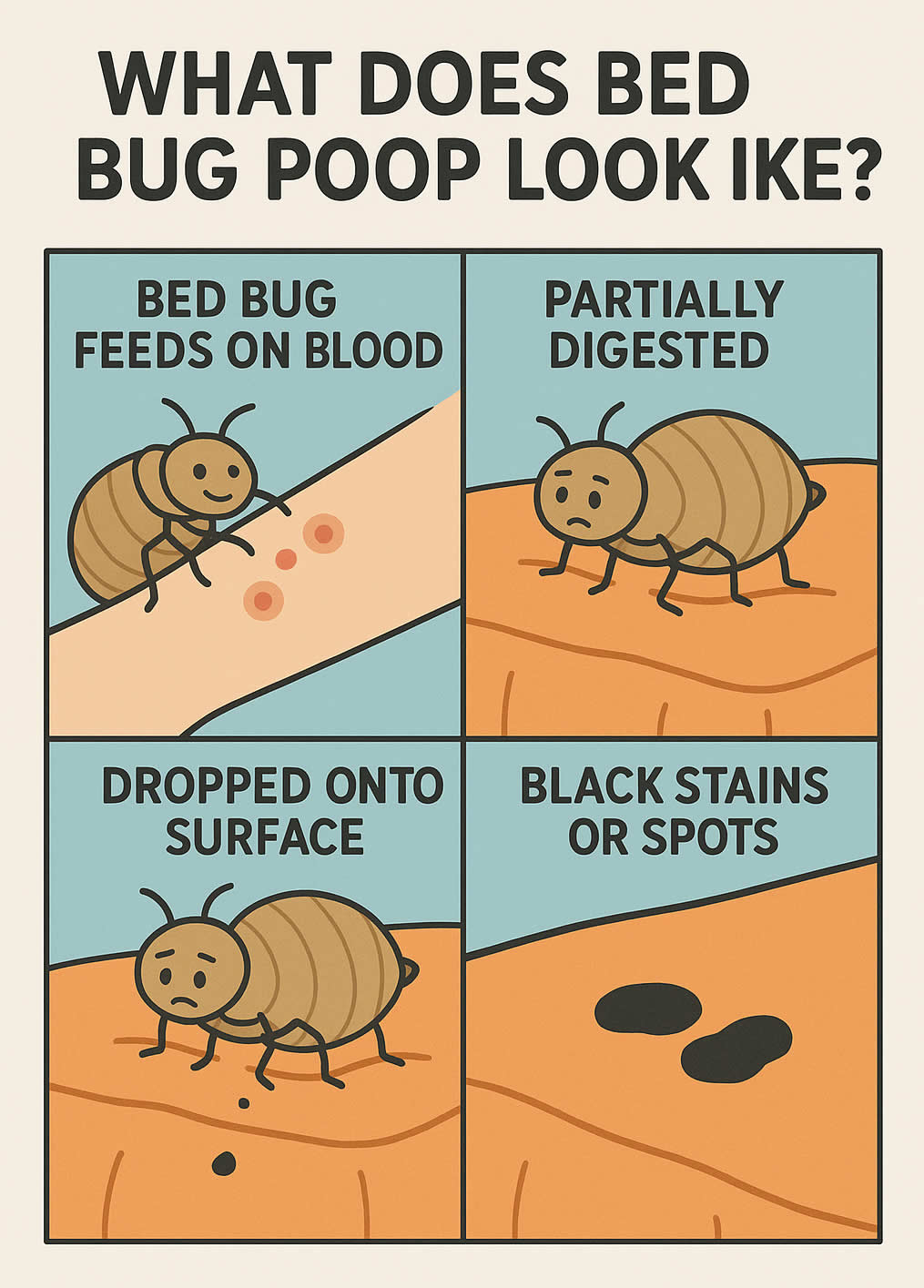 What Does Bed Bug Poop Look Like?