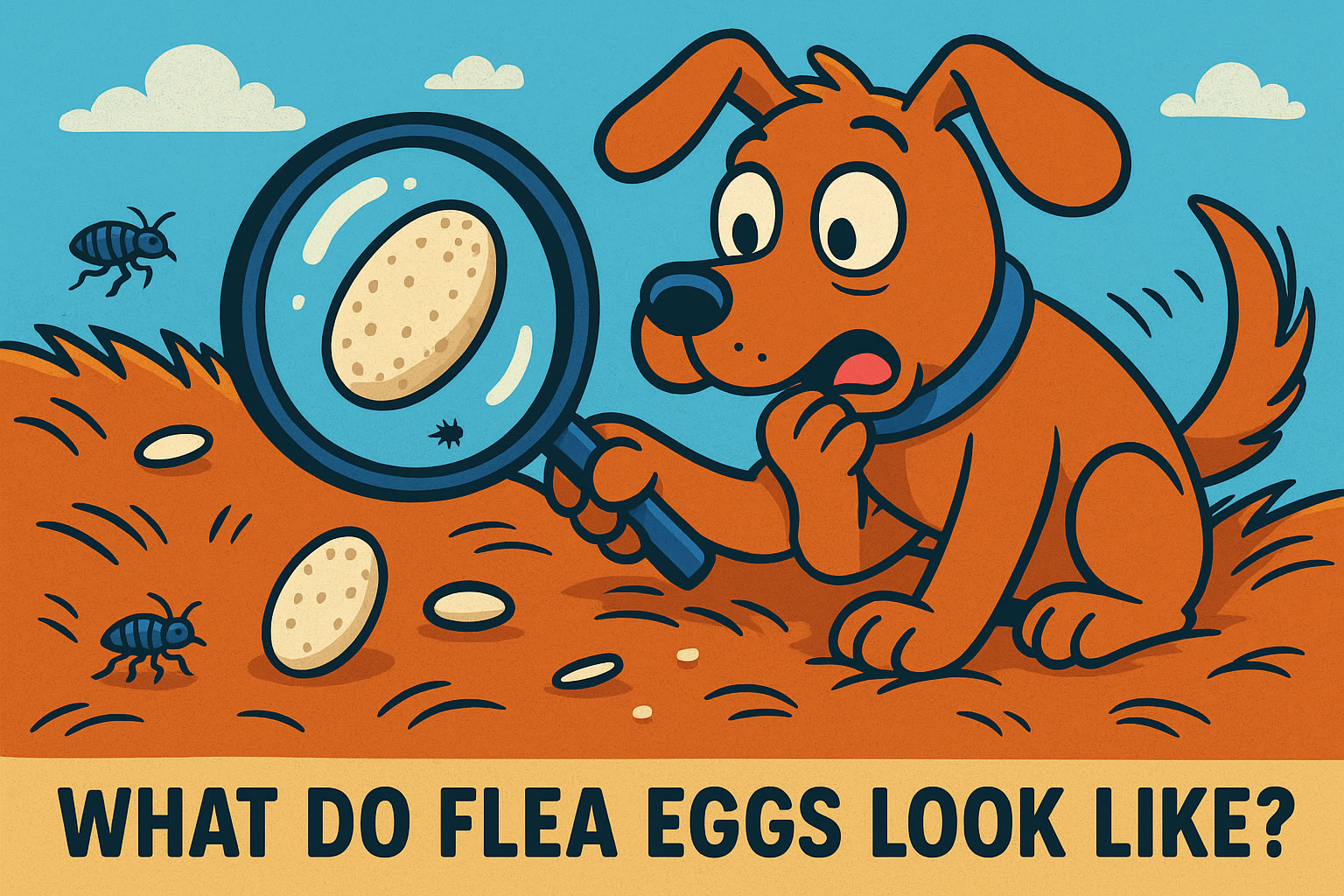 Flea Eggs
