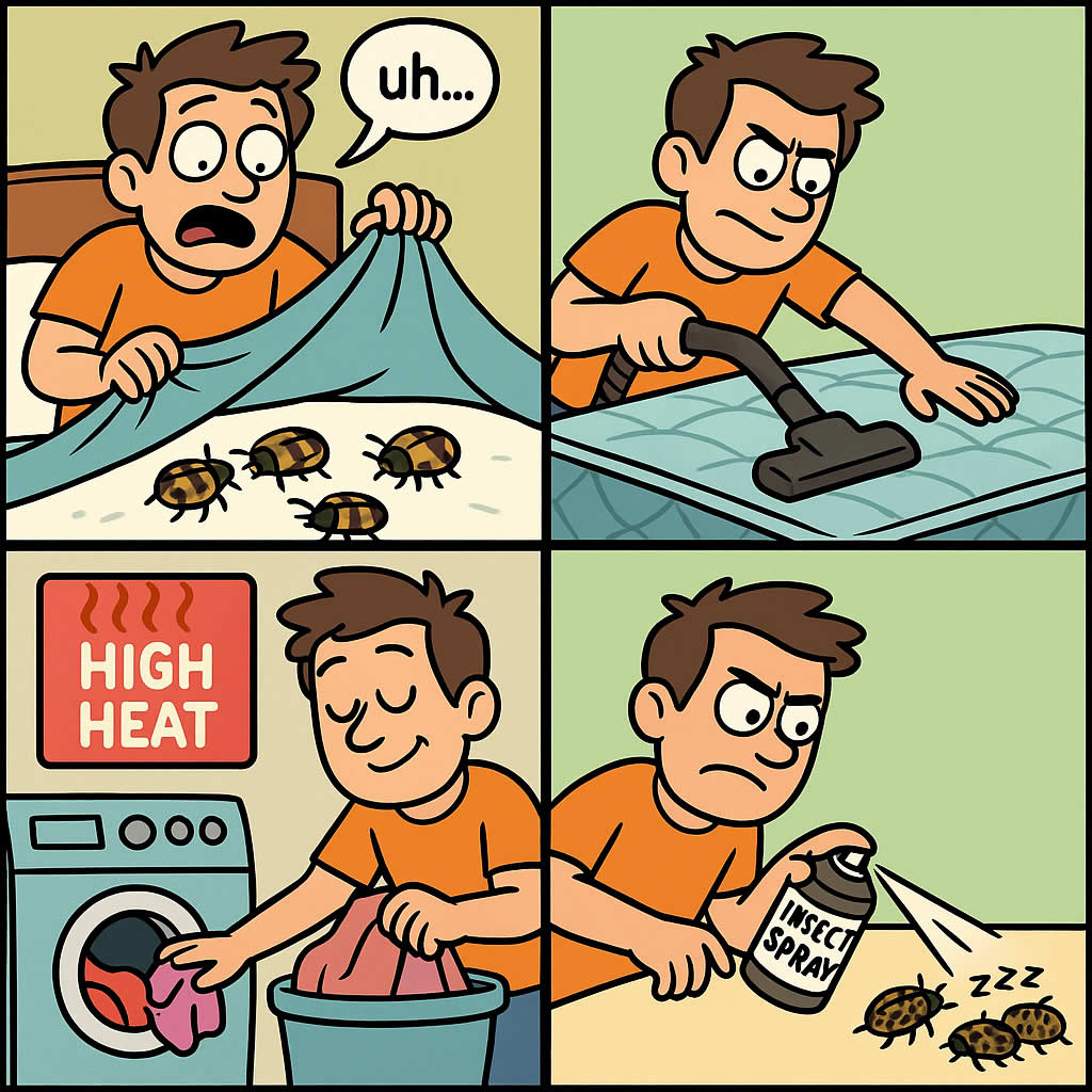 How Do You Get Rid of Carpet Beetles in Your Bed
