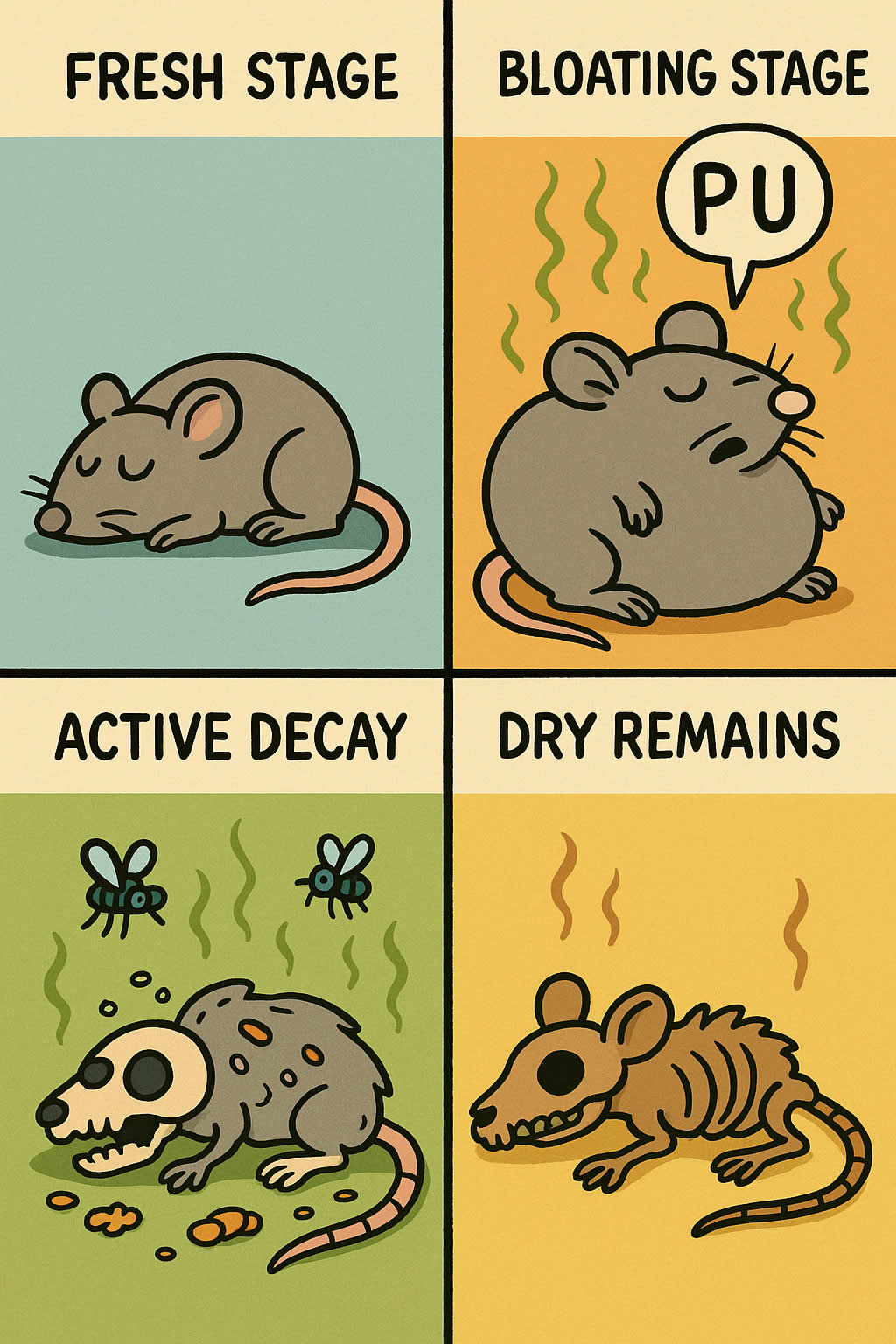 How Long Does It Take for a Rat to Decompose?