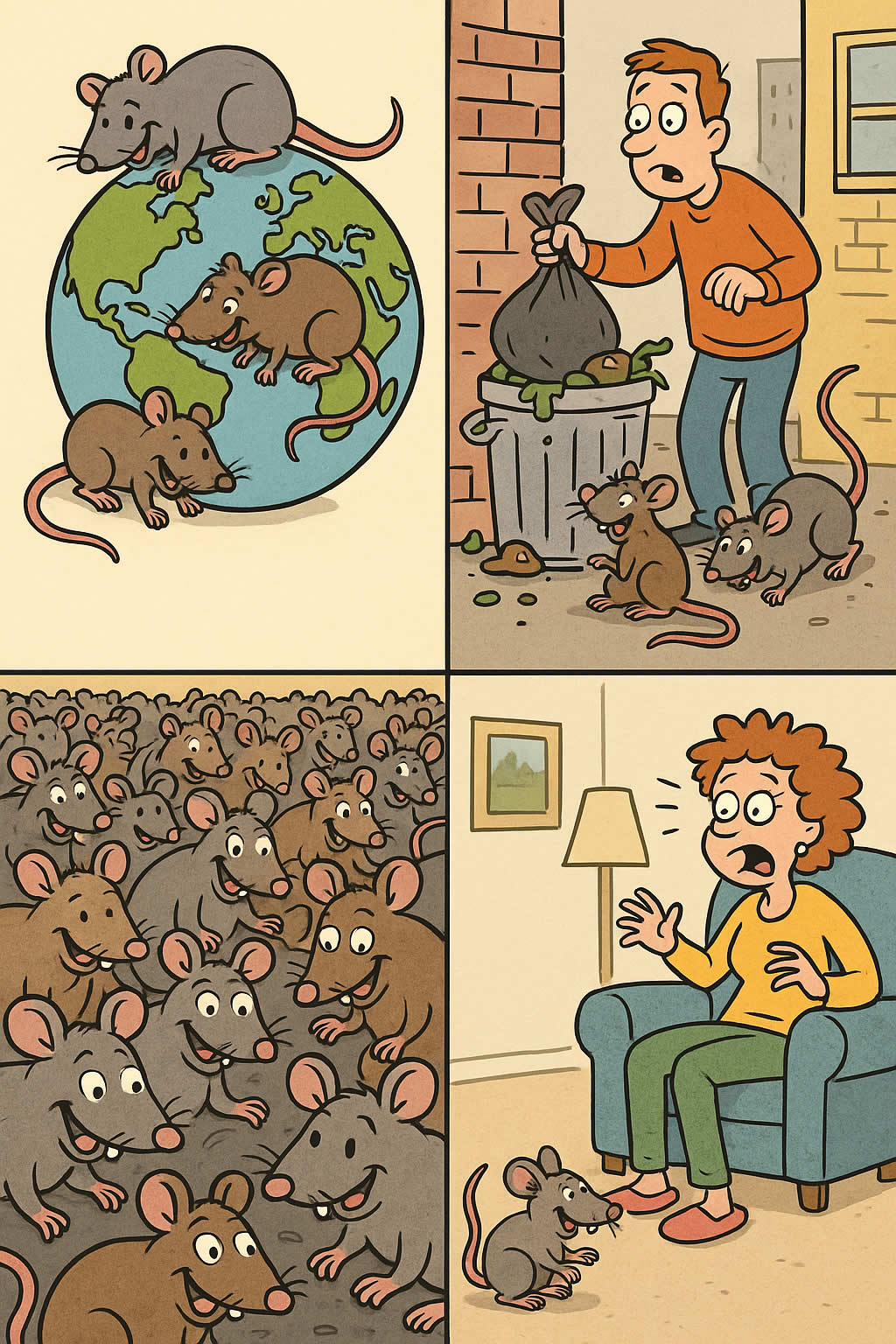 How Many Rats Are There in the World?