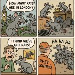 How Many Rats Are in London