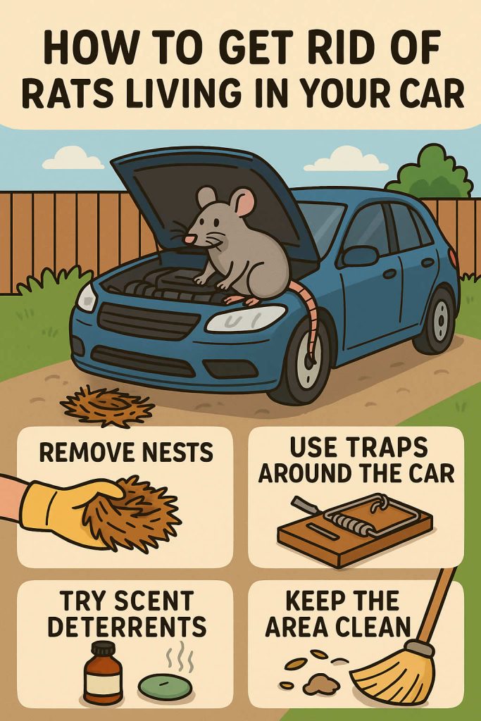 How To Get Rid of Rats Living in Your Car