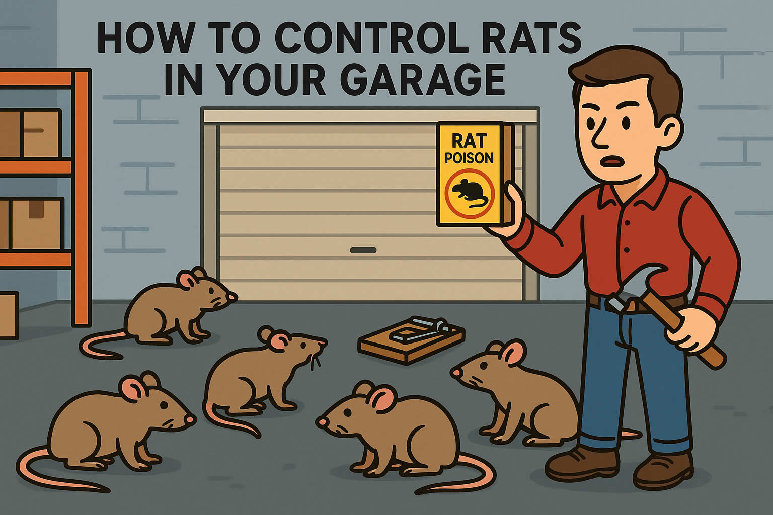 How To Control Rats in Your Garage