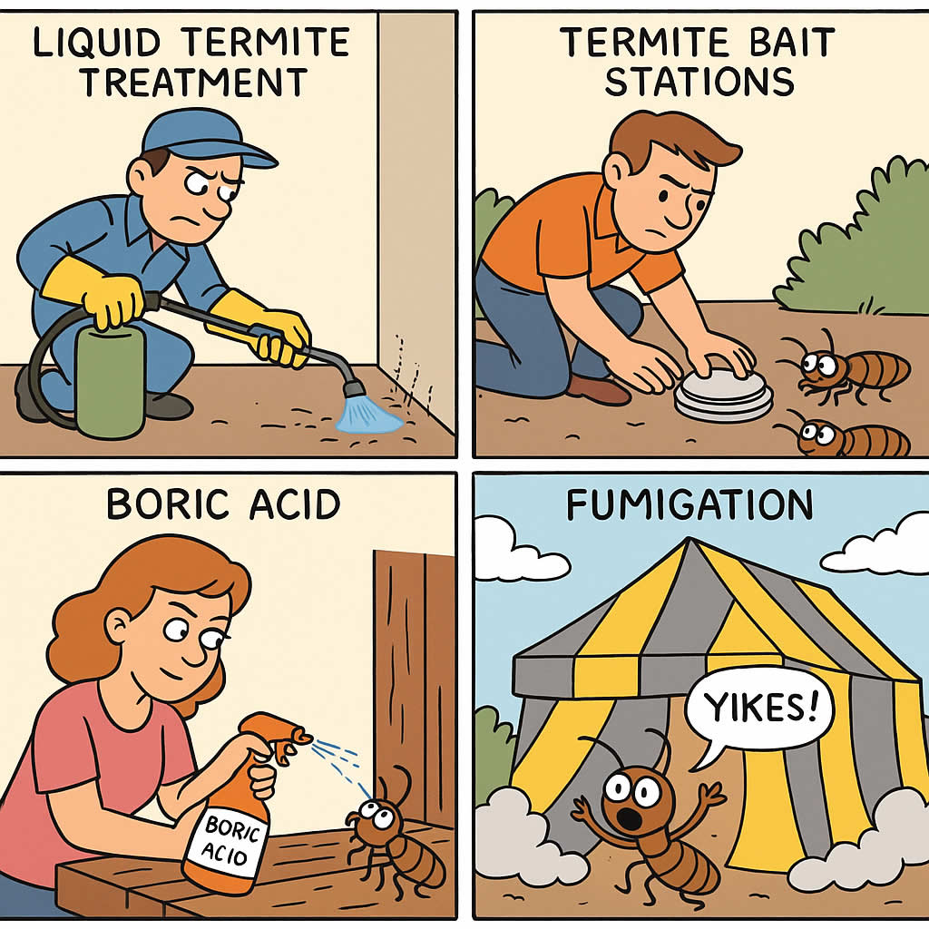 How to Do Termite Treatment