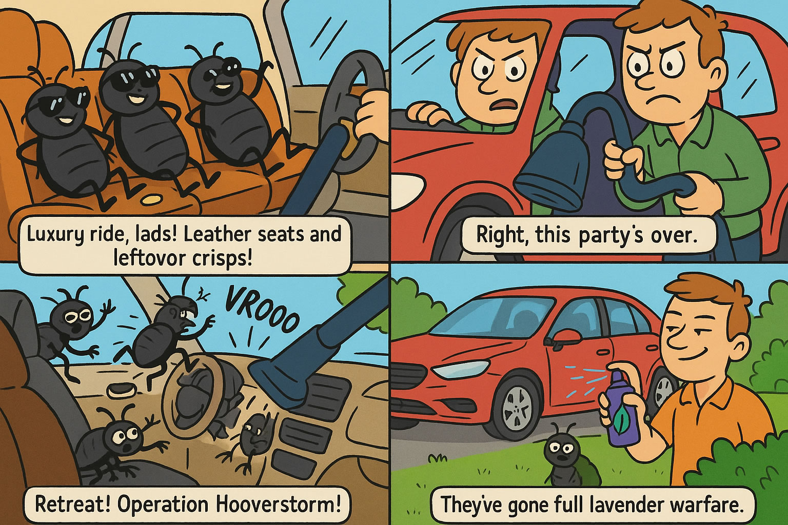 How to Get Rid of Black Carpet Beetles in Car