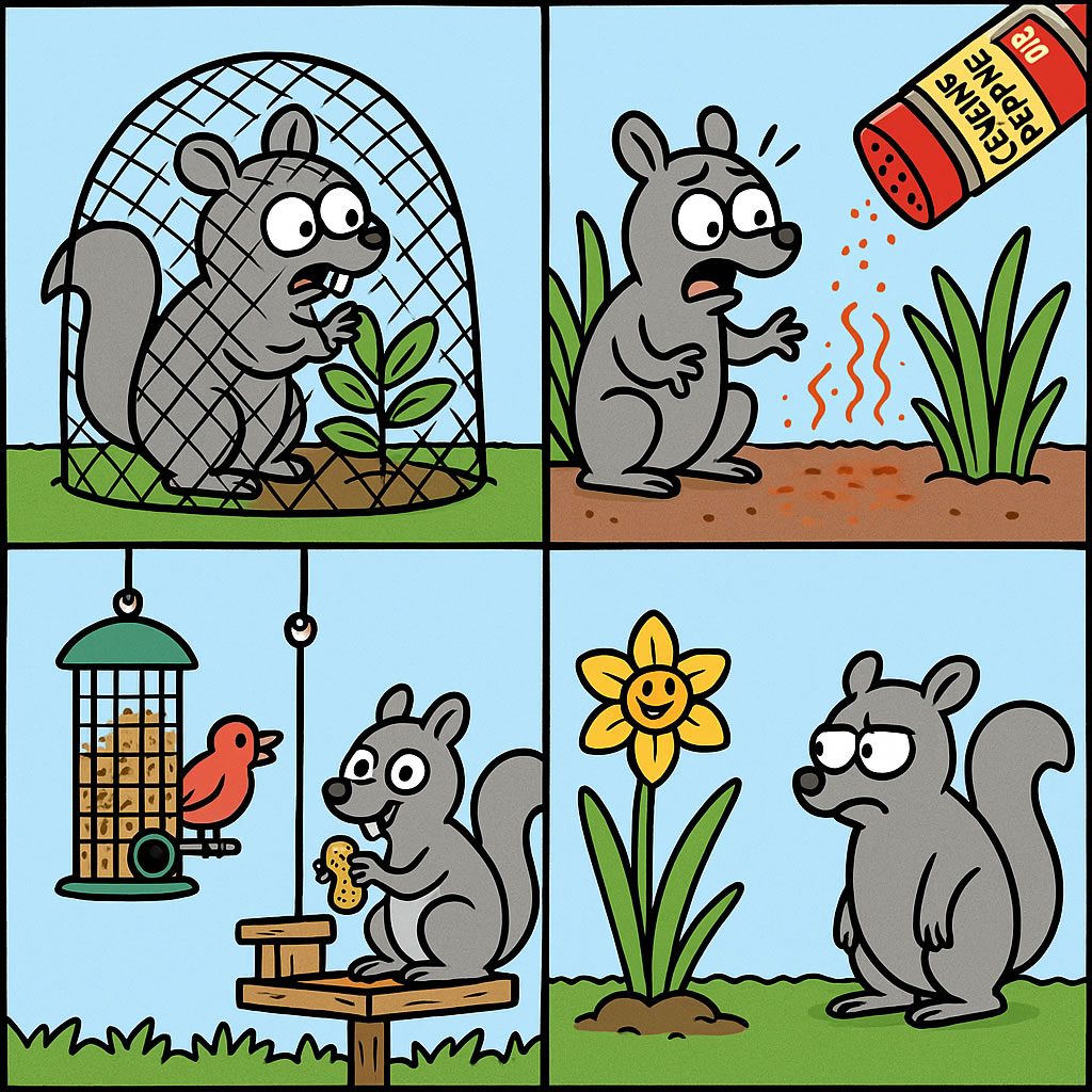How to Keep Squirrels Away from Your Plants