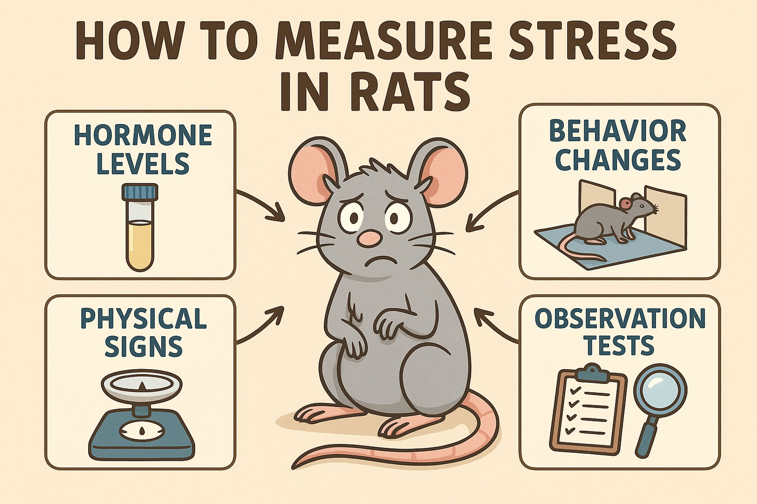 How to Measure Stress in Rats