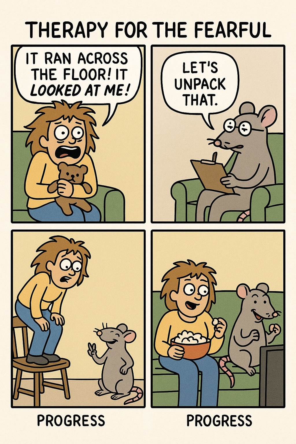 How to Overcome Your Fear of Rats?