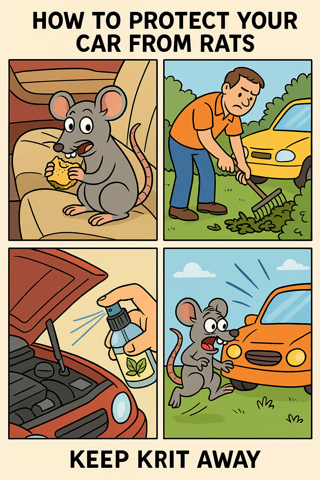 How to Protect Your Car from Rats