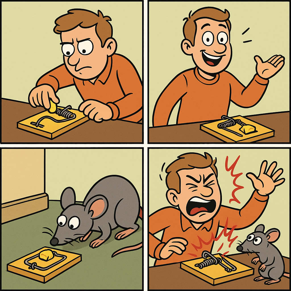 How to Set a Rat Trap