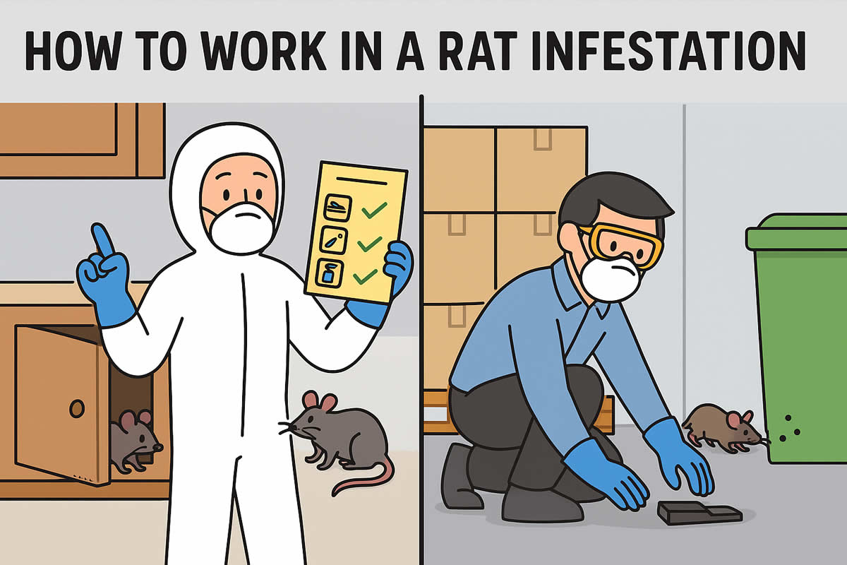 How to Work in Rat Infestation