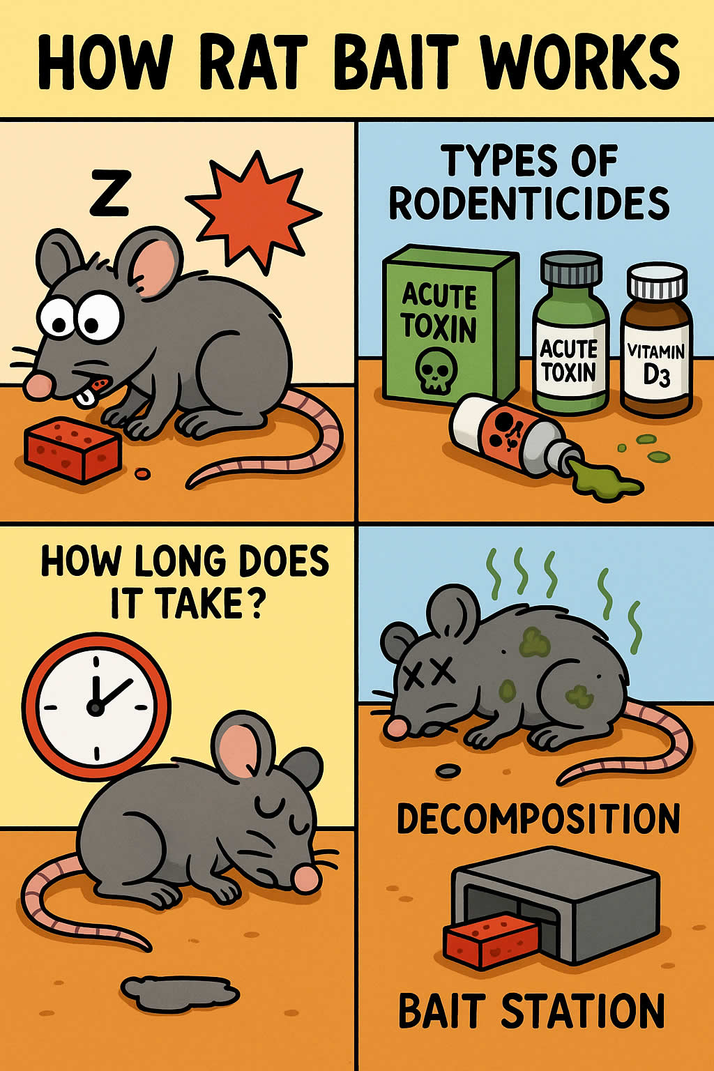 Understanding How Rat Bait Works