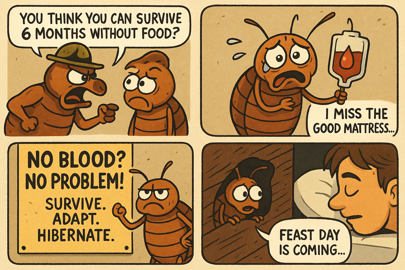 How Long Can Bed Bugs Live Without Feeding?