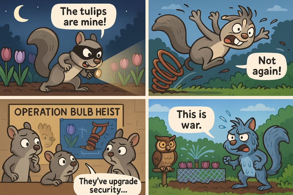 How to Stop Squirrels Digging Up Bulbs
