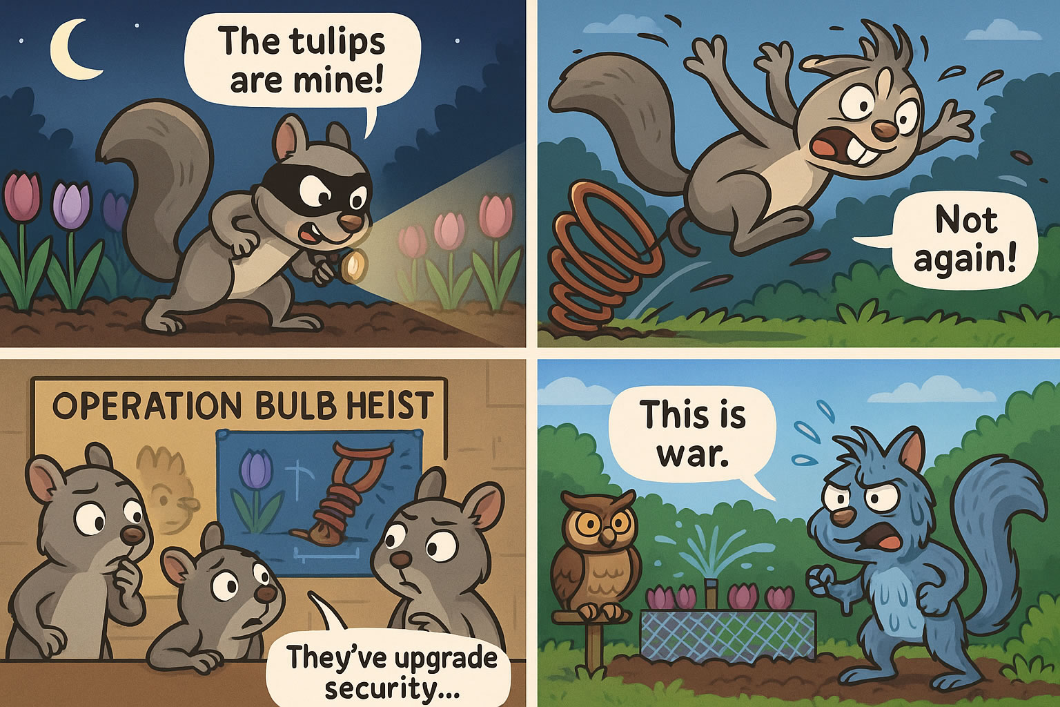 How to Stop Squirrels Digging Up Bulbs