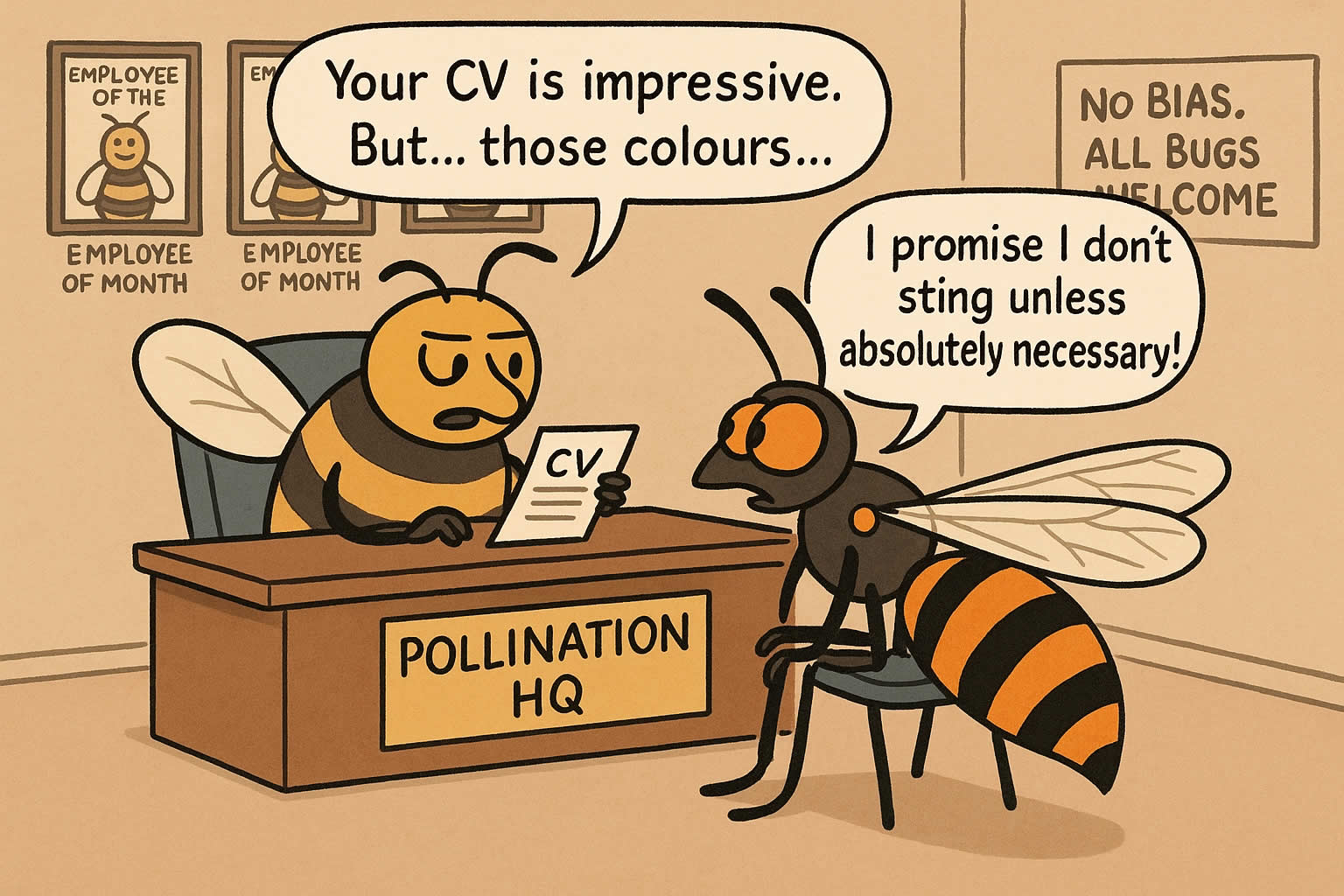 Black & Orange Wasps: Dangerous or Just Misjudged?