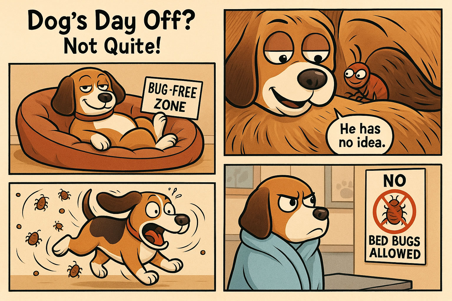 Can Bed Bugs Live on Dogs?