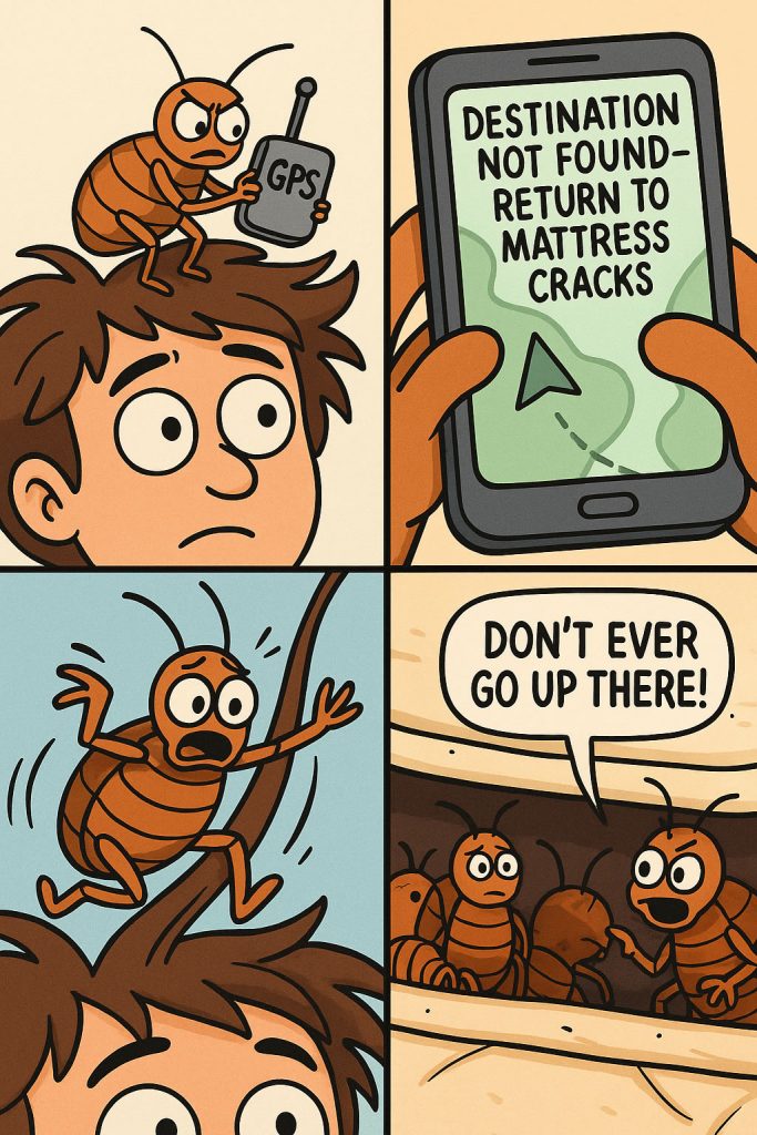 Do Bed Bugs Inhabit Human Hair?