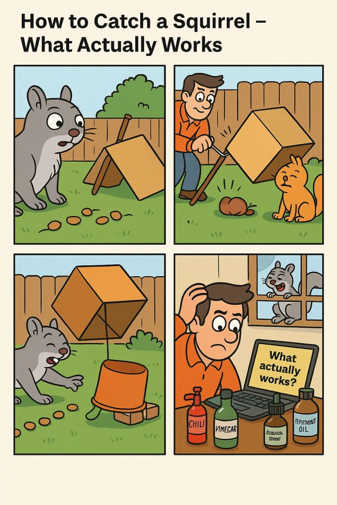 How to Catch a Squirrel – What Actually Works