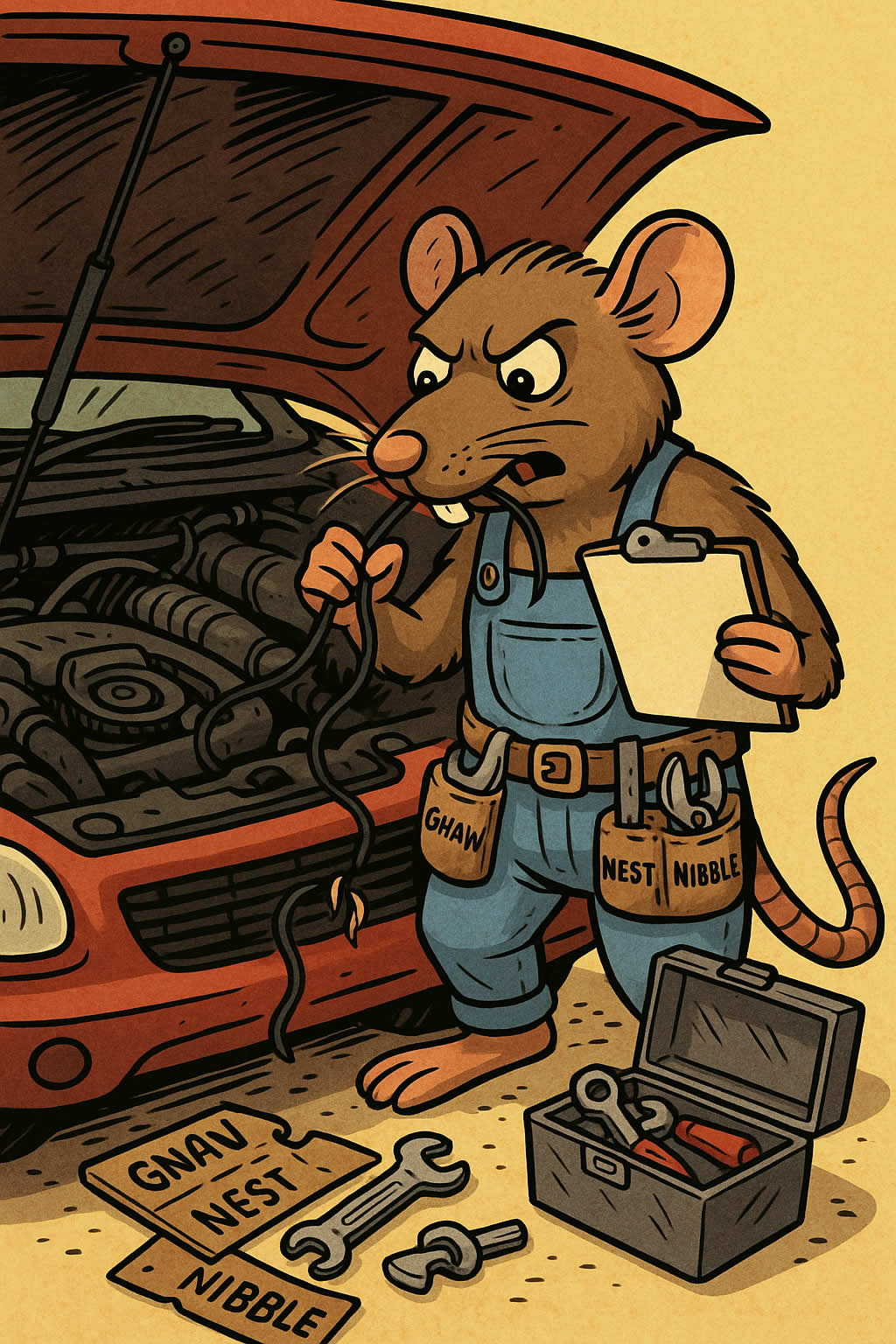 How to Prevent Rats in Your Car Engine