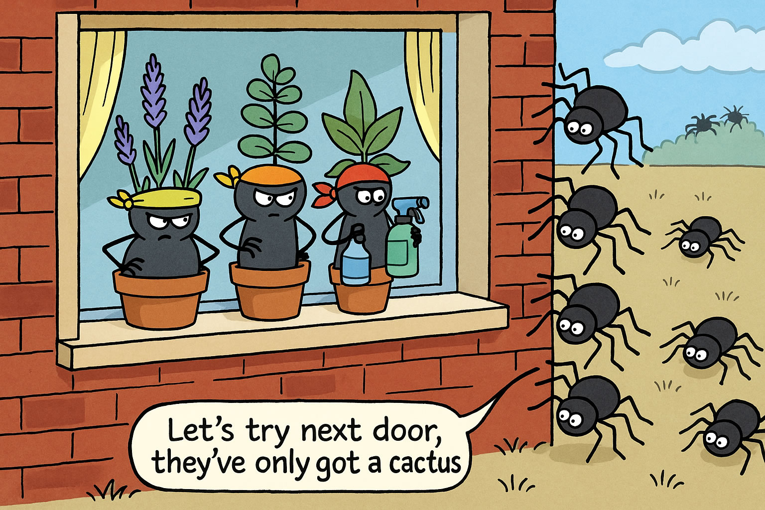 How to Stop Spiders Coming in Open Windows