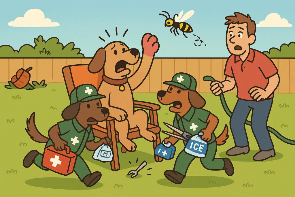 How to Treat Wasp Sting on Dog