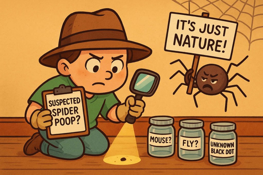 What Do Spider Droppings Look Like?