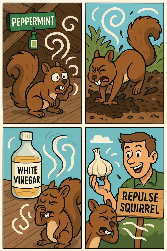 What Smells Do Squirrels Hate?