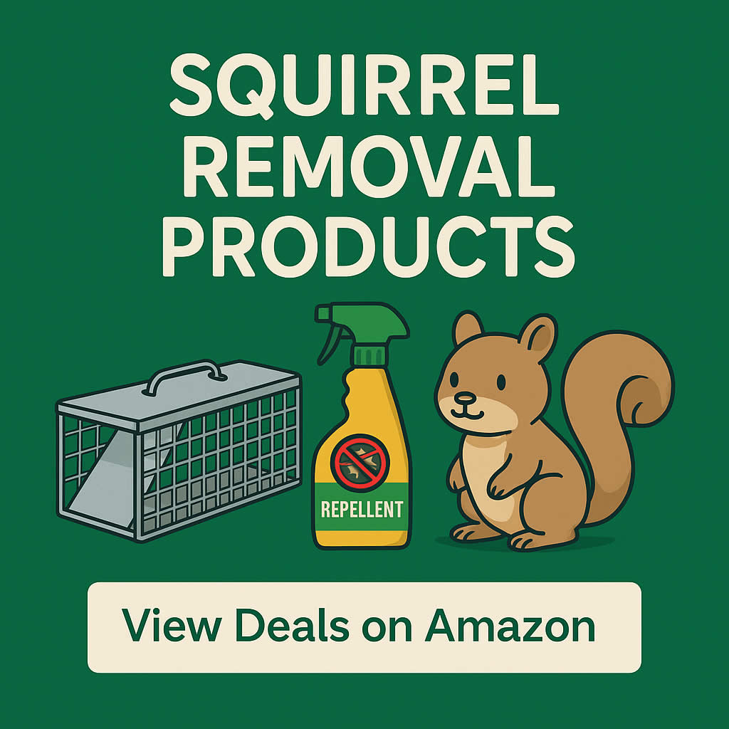 Squirrel Removal Products on Amazon