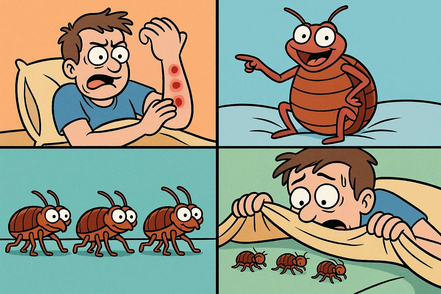 3 Bites in a Row - Is It Bed Bugs?