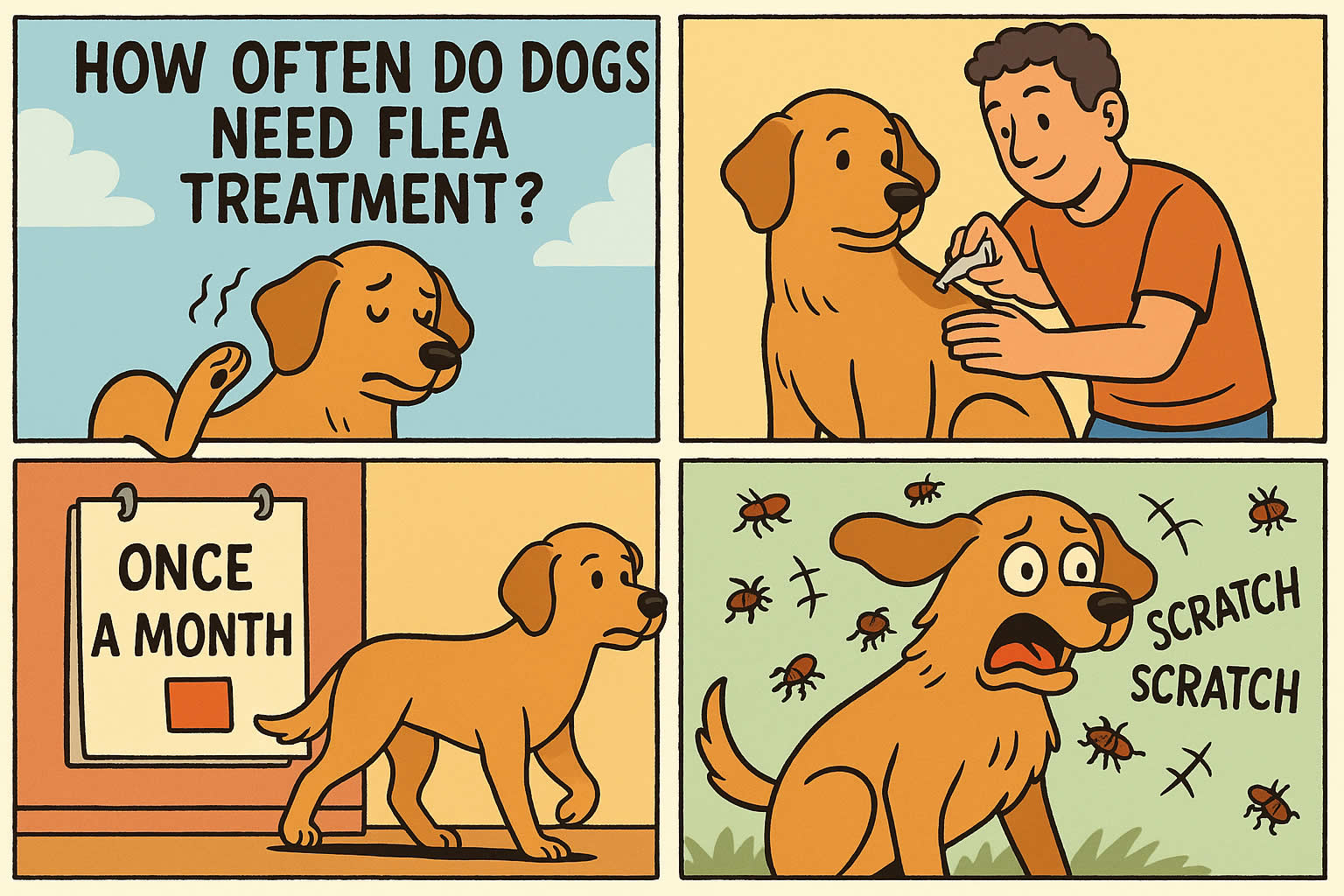How Often Do Dogs Need Flea Treatment?