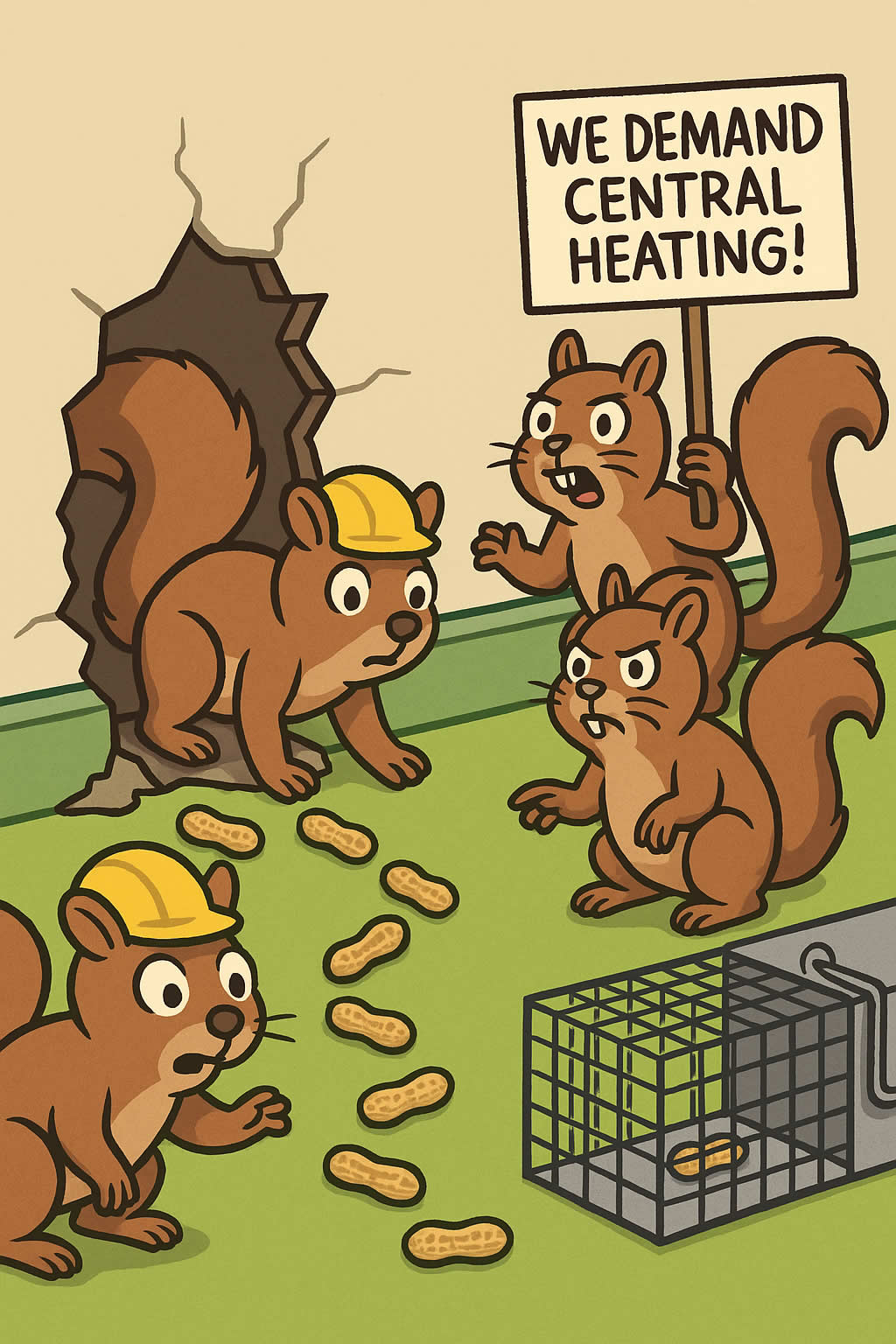 How to Get Rid of Squirrels in Your Walls
